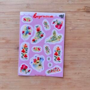 Humera Alvi - Pakistan Shop Bujo Basics 005 Sticker Sheet A6