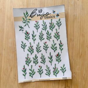 Humera Alvi - Pakistan Shop Bujo Basics Sticker Sheet A5