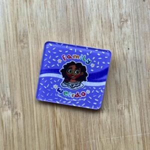 Humera Alvi - Pakistan Shop Family Weirdo Badge - 1.5 Inch Square Acrylic