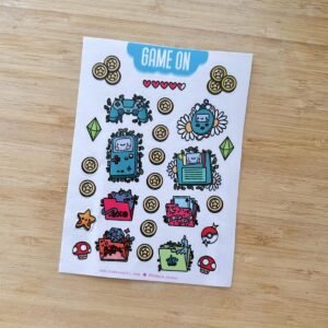 Humera Alvi - Pakistan Shop Game on Sticker Sheet A6