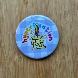 Humera Alvi - Pakistan Shop Hyperfixation Badge - 3 Inch