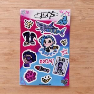 Humera Alvi - Pakistan Shop Jinx Sticker Sheet A6