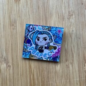 Humera Alvi - Pakistan Shop Jinx Perfect Badge - 1.5 Inch Square Acrylic