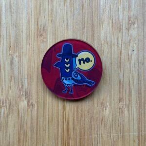 Humera Alvi - Pakistan Shop KPOP Magpie Badge - 1.5 Inch Acrylic