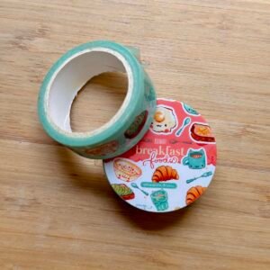 Humera Alvi - Pakistan Shop Kawai Breakfast Food Washi Tape