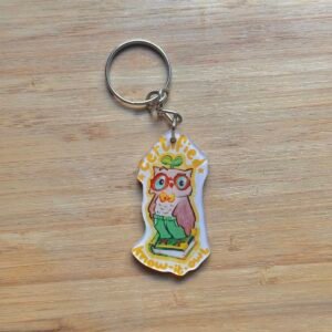 Humera Alvi - Pakistan Shop Know it Owl keychain