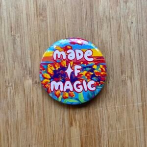 Humera Alvi - Pakistan Shop Made of Magic Badge - 1.75 Inch