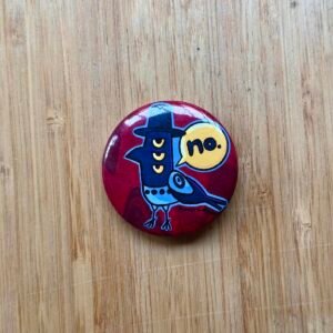 Humera Alvi - Pakistan Shop Magpie KPOP Badge - 1.75 Inch