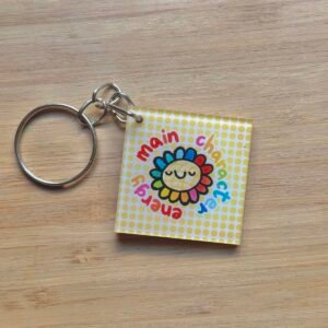 Humera Alvi - Pakistan Shop Main Character Energy Keychain