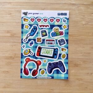 Humera Alvi - Pakistan Shop POV Gamer Sticker Sheet A6