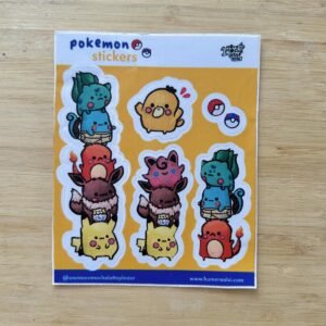 Humera Alvi - Pakistan Shop Pokemon Sticker Sheet A6