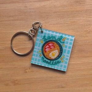 Humera Alvi - Pakistan Shop Send Noodles Keychain