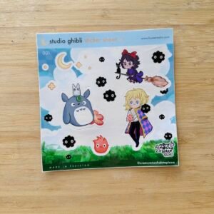 Humera Alvi - Pakistan Shop Studio Ghibli Sticker Sheet A6