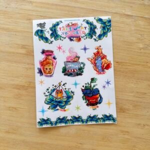 Humera Alvi - Pakistan Shop Take What You Need Sticker Sheet A6