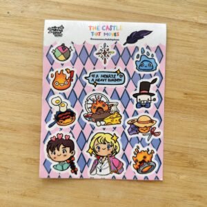 Humera Alvi - Pakistan Shop The Castle That Moves Sticker Sheet A6