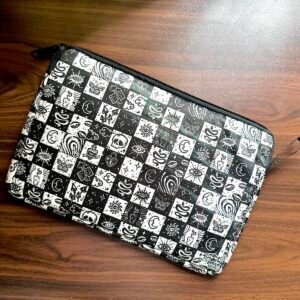 Humera Alvi - Pakistan Shop Witchy B&W Laptop Case